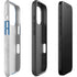 Finland Flag Distressed iPhone 16 Pro Max Impact Case